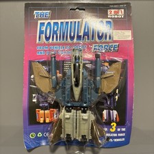 Vintage 80s The Formulator Force 2 in 1 Robot  Jet Transformer Bootleg NIP