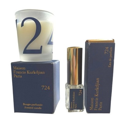 MFK 724 Mini Set   5ml EDP Spray + 1oz Candle, Luxury Discovery