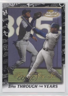 2021 Topps Through the Years Facsimile Reprints Black Ken Griffey Jr HOF 04br