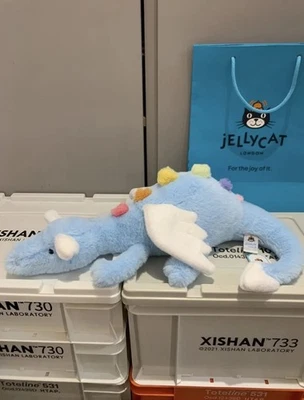 50cm Blue Sky Dragon - Huge Plush Fantasy Toy - Ultra Soft & Cuddly