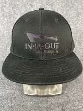 IN-N-OUT BURGER Exclusive 75th Anniversary Hat SnapBack Black Adjustable