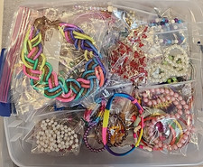 Jewelry Wearable Girls Collection 10 Lbs Lot  3622 See Below Description