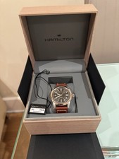 Hamilton Khaki Field Automatic (38mm) Black Dial / Brown Leather Strap