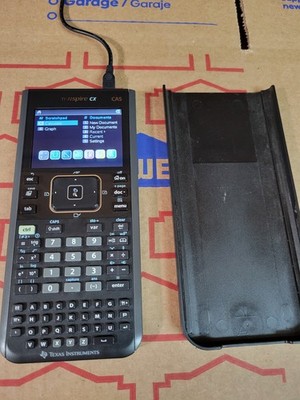 Texas Instruments TI-Nspire CX CAS Graphing Calculator with Charger Algebra Calc