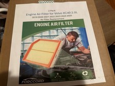 2-Pack Engine Air Filter Fits for Volvo XC40 2.0L 2019-2025 2026 Ai... Fast Ship