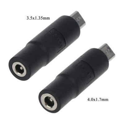4.0x1.7mm/3.5x1.35mm Female To USB Male Power Charging Adapter Adapter