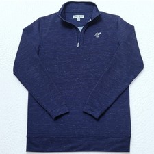 PETER MILLAR Greensboro Country Club Navy 1/4 Zip Pullover YOUTH LARGE L 9-10