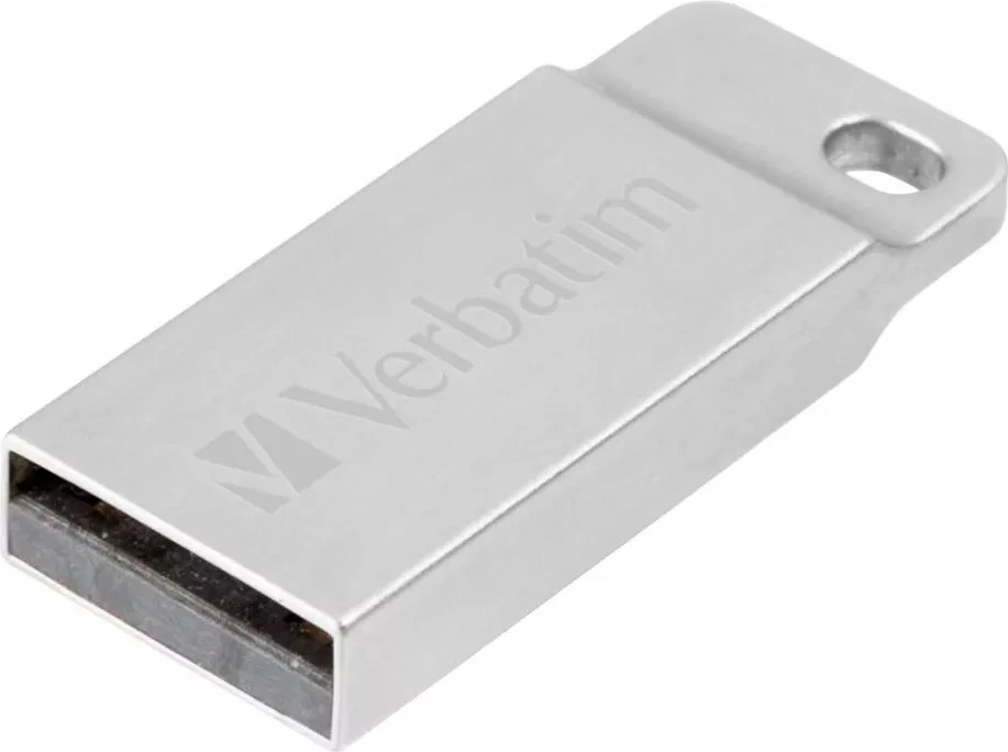 Verbatim Pen Drive 16 GB Chiavetta USB 2.0 USB-A Argento 98748 Metal Executive - Immagine 4 di 4