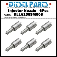 6x Diesel Injector Nozzle DLLA156SM008 for Isuzu Forward 6HH1 6HE1 8943956962