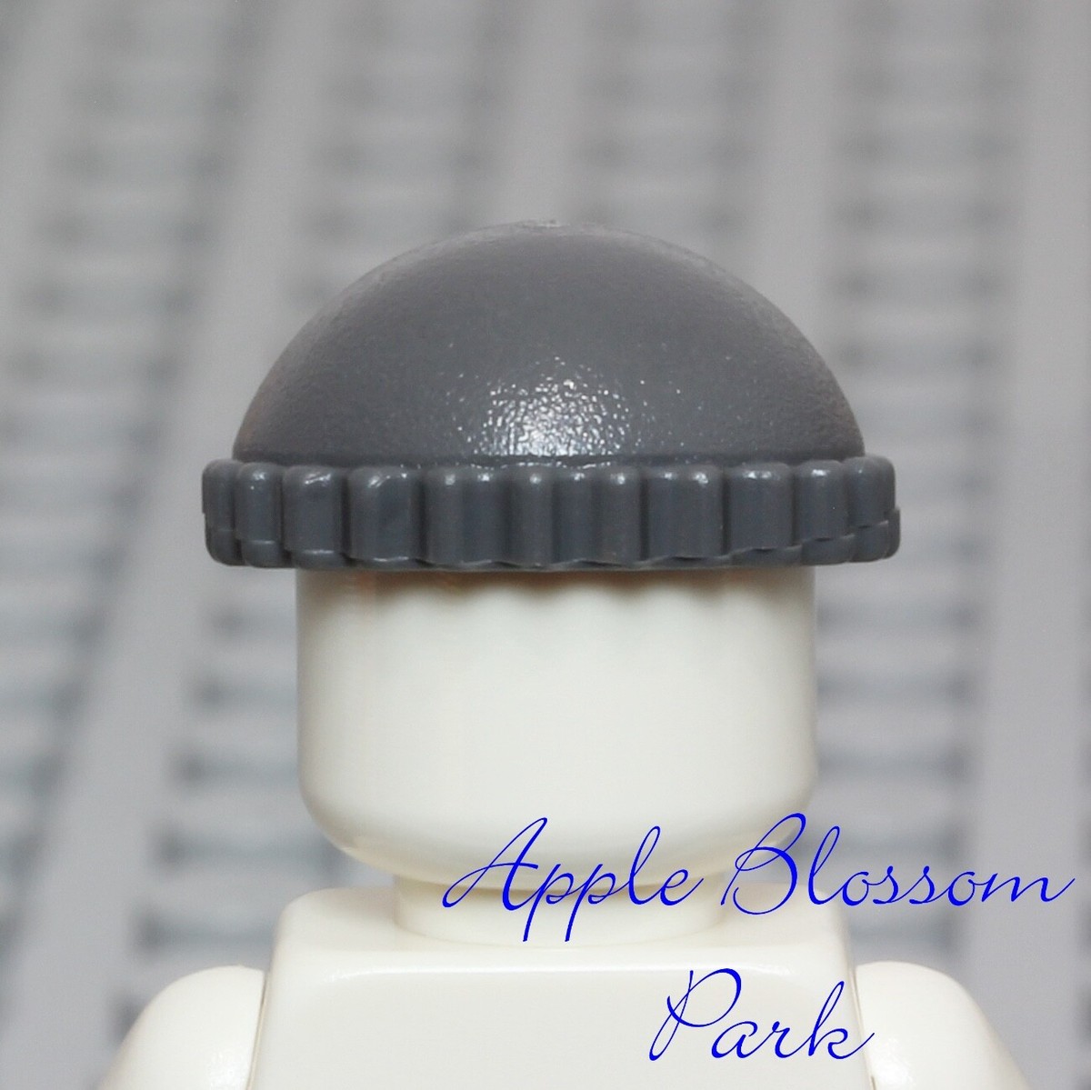 NEW Lego Minifig DARK GRAY KNIT CAP Boy Girl Friends Beanie Pixie Hat Head  Gear