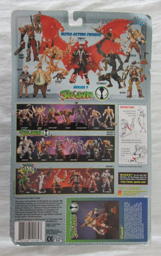 Figura de acción Spawn Crutch variante conjunto de 2 series 7 McFarlane Toys 1996 MOSC - Imagen 3 de 9