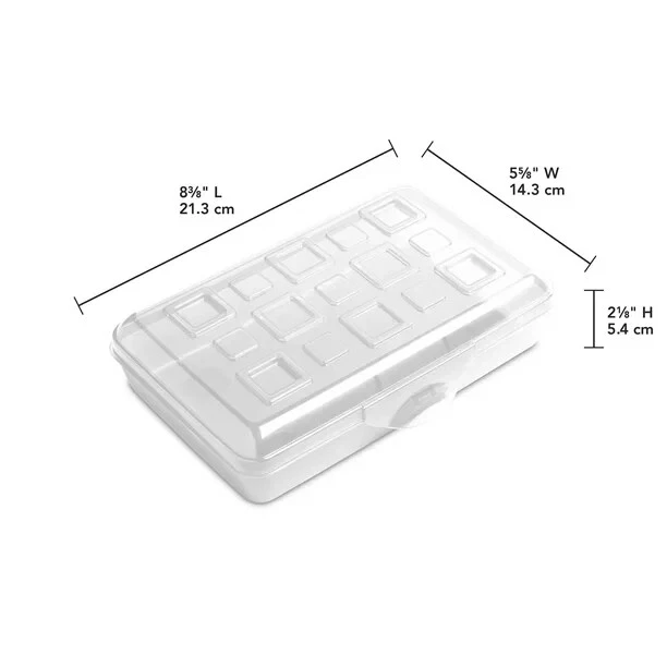 Sterilite Pencil Box - Clear