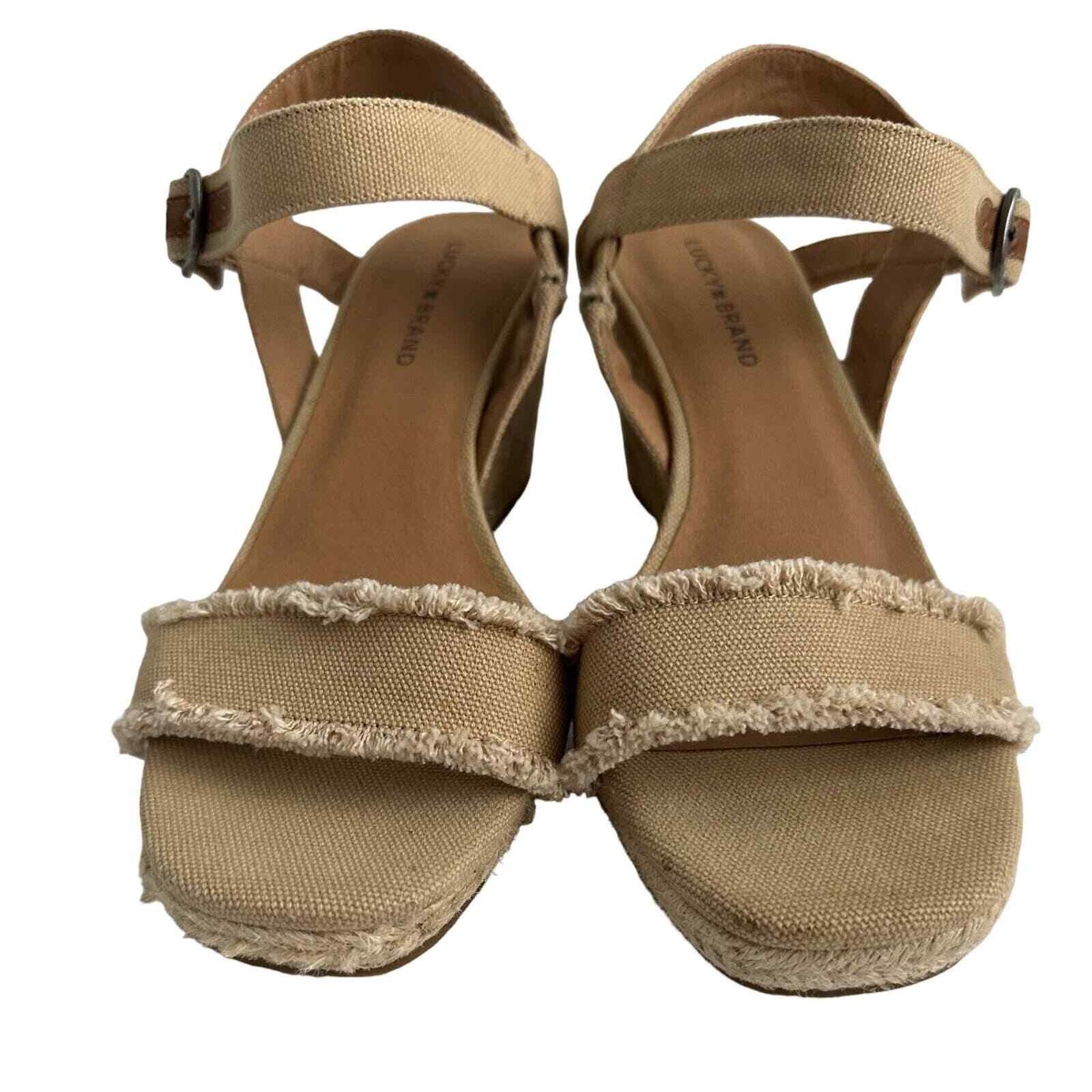 Leather Sandals Lucky Brand Women's Marceline Espadrille