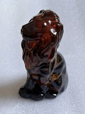 Avon Lion Glass Bottle Vintage 1970&rsquo;s Musk for Men After Shave - Full Bottle