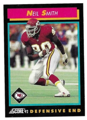 NEIL SMITH 1992 SCORE CARD MINT CONDITION