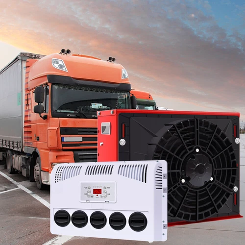 12V 12000BTU Truck Cab Air Conditioner Split AC For Semi Trucks Bus RV Caravan