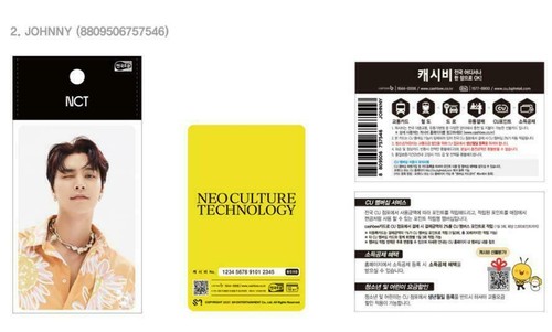 NCT 127 Dream 2020 WayV NEO RESONANCE Pt.2 CASHBEE Photo card SM Official Goods - Picture 4 of 25