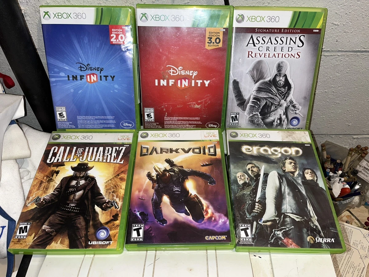 Lot of 6 Xbox 360 Games