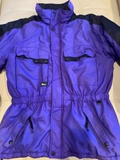 INSIDE EDGE Men’s Ski Snowboard Snow JACKET Insulated Puffer Black Violet SZ S