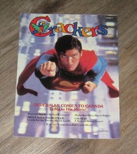 1983 Crackers #7 magazine Christopher Reeve SUPERMAN Mike Palmateer