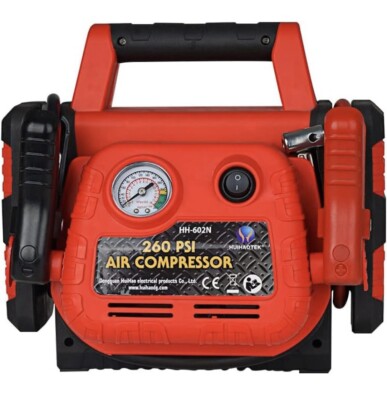 Auto Starthilfe Power Pack mit Luftkompressor, 900A 12V UltraSafe Blei-Säure 