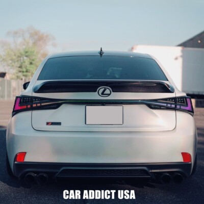 Clear RGB Tail Light For 2014-2020 Lexus IS250 IS300 IS350 ISF LED