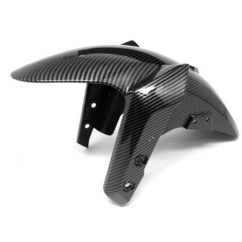 Carbon Fiber Front Tire Fender Mud Guard Hugger Fairing For MT-09 FZ09 2014-2020 Foto 2 de 4