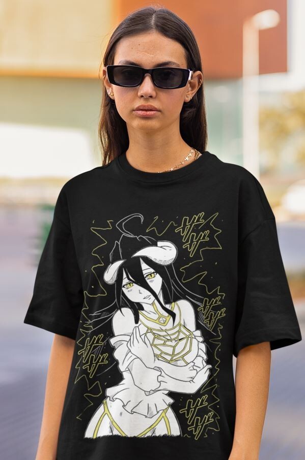 Overlord Ainz T-shirt Ooal Gown Albedo Overlord Anime Manga Gifts