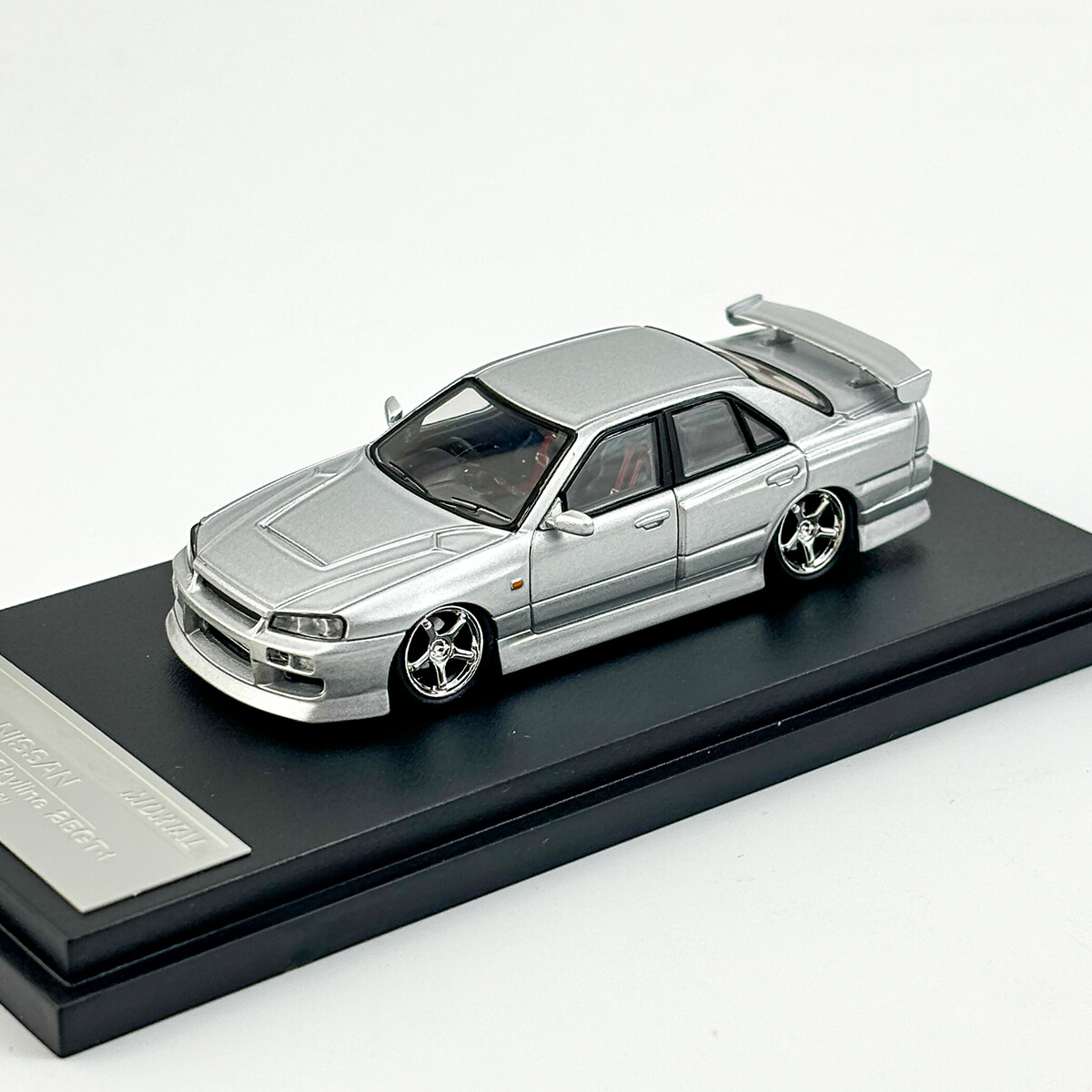 Mortal 1:64 Silver Skyline GTR ER34 25GT URAS AIT Diecast