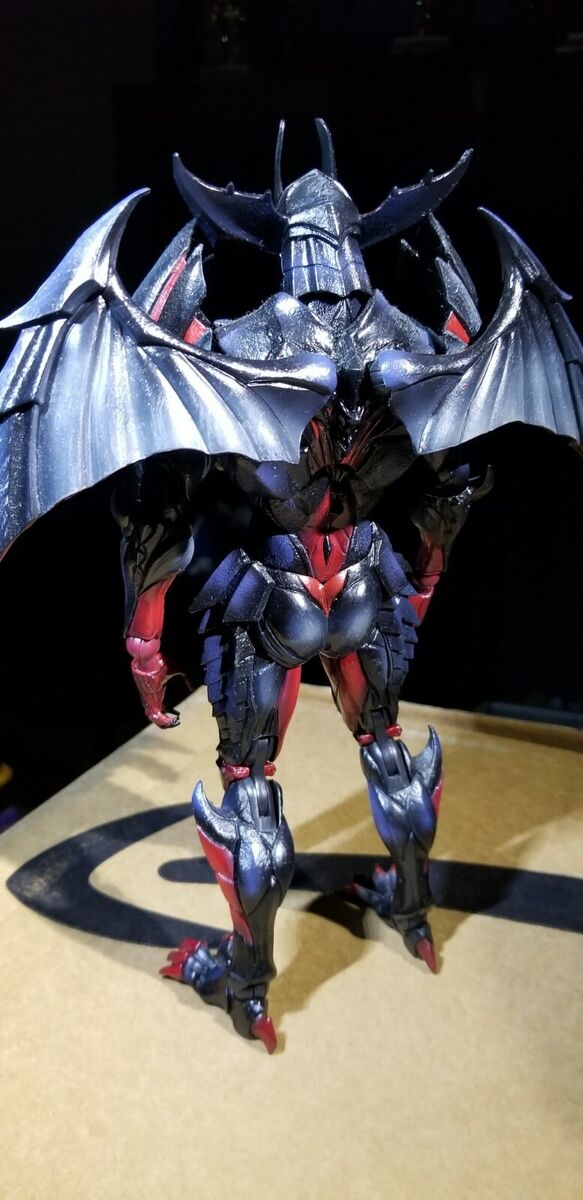 Square Enix Monster Hunter 4: Diablos Armor (Rage Version) Ultimate Play  Arts Kai Figure 