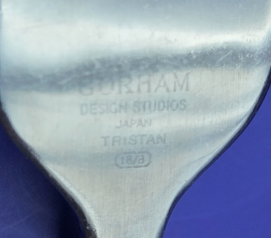 Gorham TRISTAN Stainless 18/8 Japan Silverware CHOICE Flatware | eBay