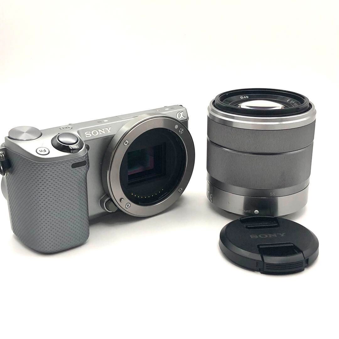 35Language]Sony Alpha NEX-5R Mirrorless Camera Lens Kit 18-55mm