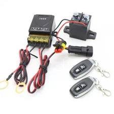Car Battery Disconnect Cut Off Isolator Master Switch W/Wireless Remote Control