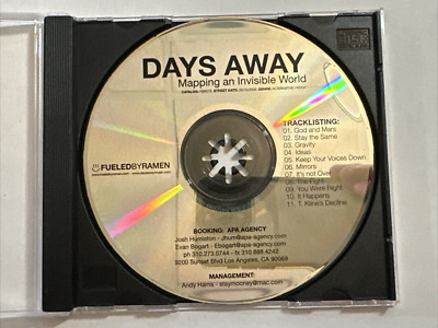 Mapping An Invisible World [Promo] by Days Away (CD, 2005)