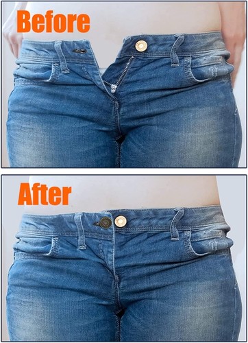 8 PCS Button Extenders for Jeans, Pants Button Extender, Waist Extenders for Pan - Picture 7 of 8