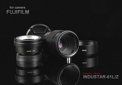 INDUSTAR-61 l/z Macro Soviet lens 50mm f/2.8 Copy Tessar Mount M42- FX Fujifilm