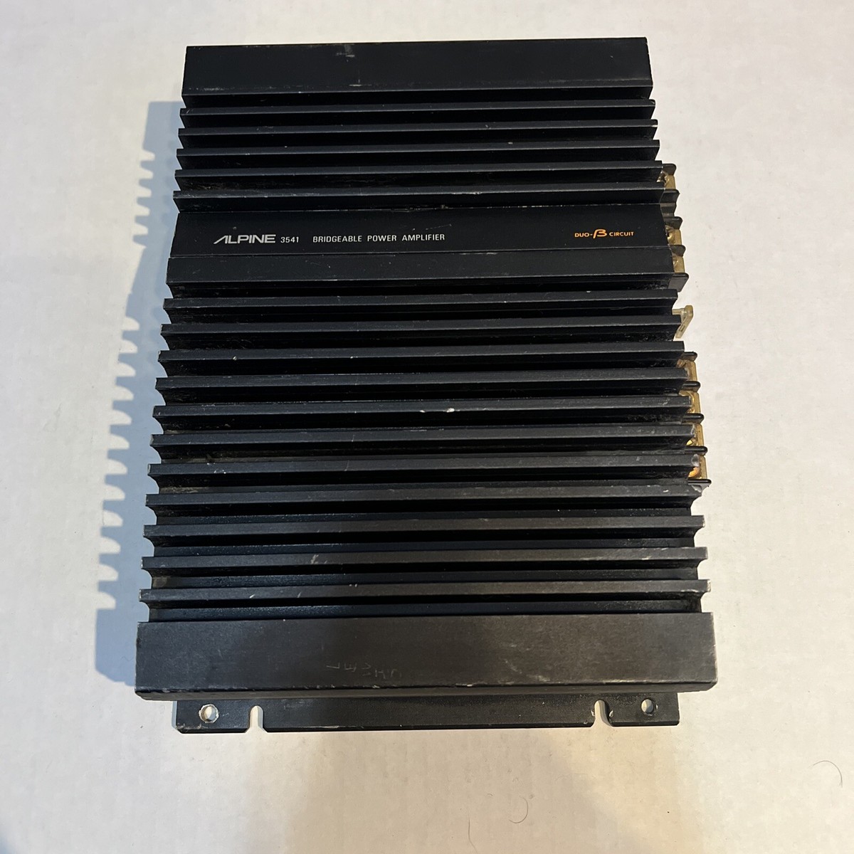 Old School ALPINE 3541 BRIDGEABLE POWER AMPLIFER 2 channel Mono | eBay