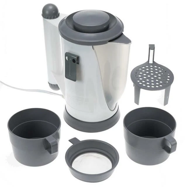 Plug In 12V Car Kettle Set Van Mpv Mini Cab Tea Coffee Maker Electric  Heater | eBay