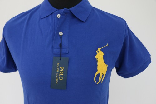 camiseta ralph lauren azul