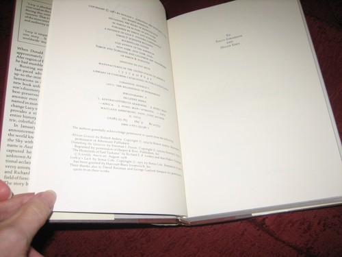 Lucy The Beginnings of Human...Maitland A. Edey& Donald C. JOHANSON SIGNED 1PRT - Picture 5 of 7