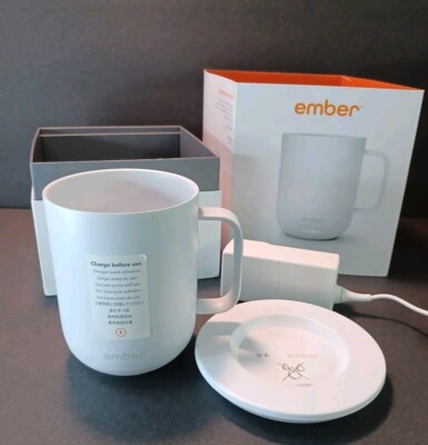 Ember Temperature Control Smart Mug   10oz - White Christus Health -See Note