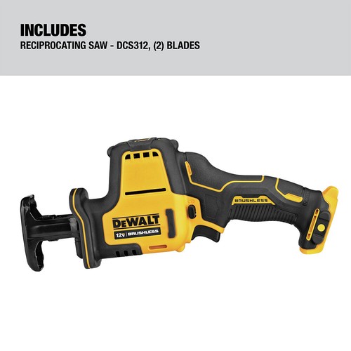DEWALT DCS312B XTREME 12V MAX BL Li-Ion One-Handed Recip Saw (Tool Only) New - Picture 8 of 13