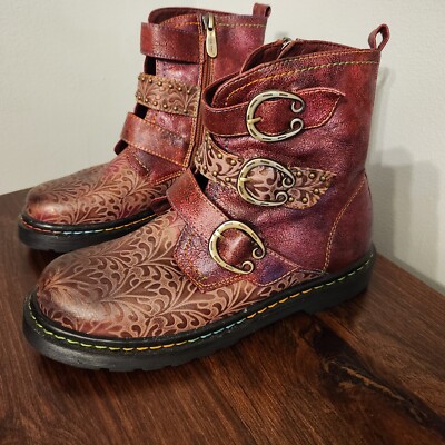 NWOB L'Artiste By Spring Step Skalika Bootie Size 36, U.S. 6 Leather Upper
