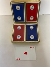 Vintage Set/2 Double Deck of Playing Cards Maersk Line A. P. Moller Steamship Co