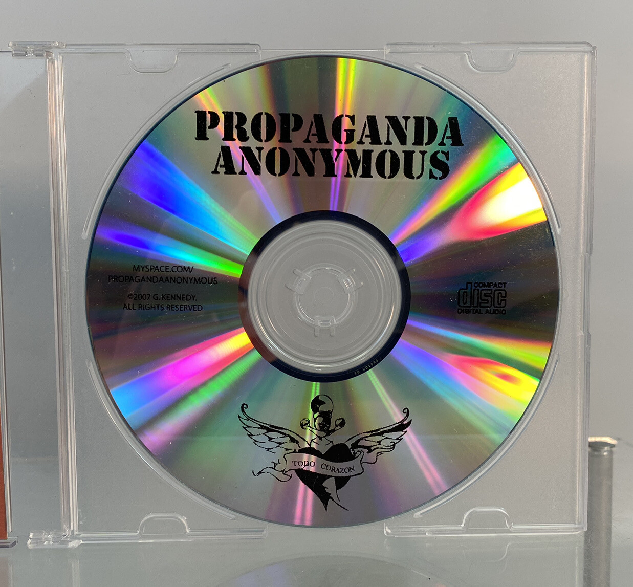 Prop Anom Rapper Vintage Propaganda Anonymous CD Prop Anon 2007 EuphAmism U-Fam Domer ...