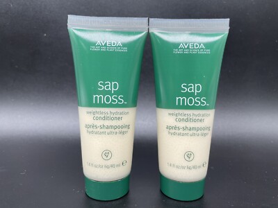 2 Aveda Sap Moss Weightless Hydration Conditioner 1.4 Oz / 40 ML Each New