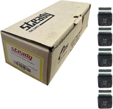 Tire Wheel Balancing Weights MC Type Uncoated Lead Clip On .25 oz pcs 50 pcs bag