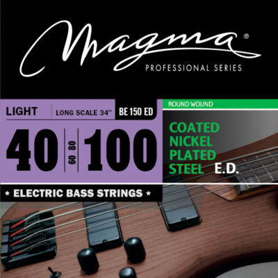Magma Electric Bass Strings Light - COATED NPS RW LS 34'' Set .040 - .100