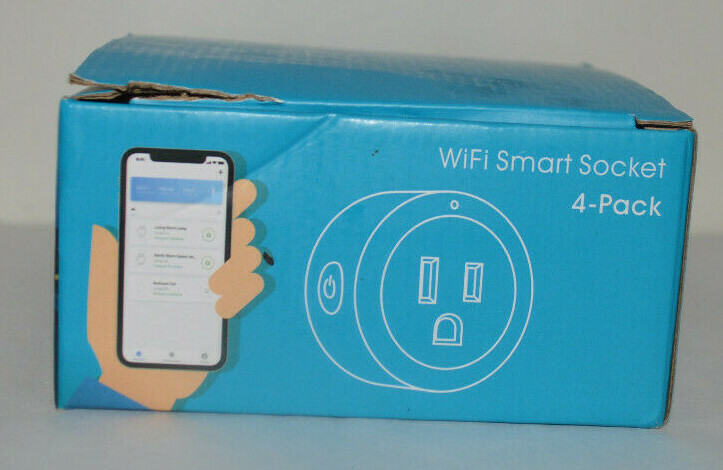 Smart Plug WiFi Smart Socket 4-Pack-image