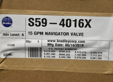 Bradley S59-4016X Navigator Thermostatic Mixing Valve 1/2" PEX, 15 GPM